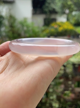 『青禾淑坊』天然玛瑙手镯 {有暗香盈袖}精品瑕疵古典圆镯 59.5MM