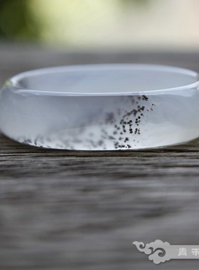 青禾淑坊天然玛瑙手镯玉石