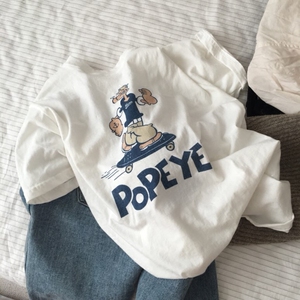 ins网红同款大力水t恤