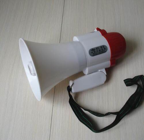 扩音喇叭 华越正品电器手提式大功率多功能喊话器 充电录音叫卖