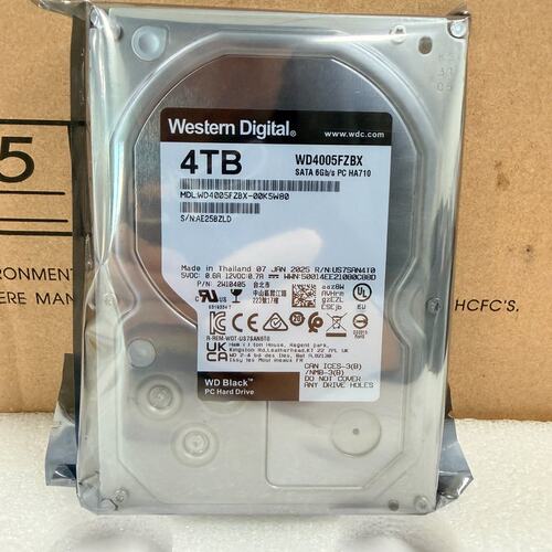 请议价-新全新0通电 WD/数据 WD4005FZBX 4T