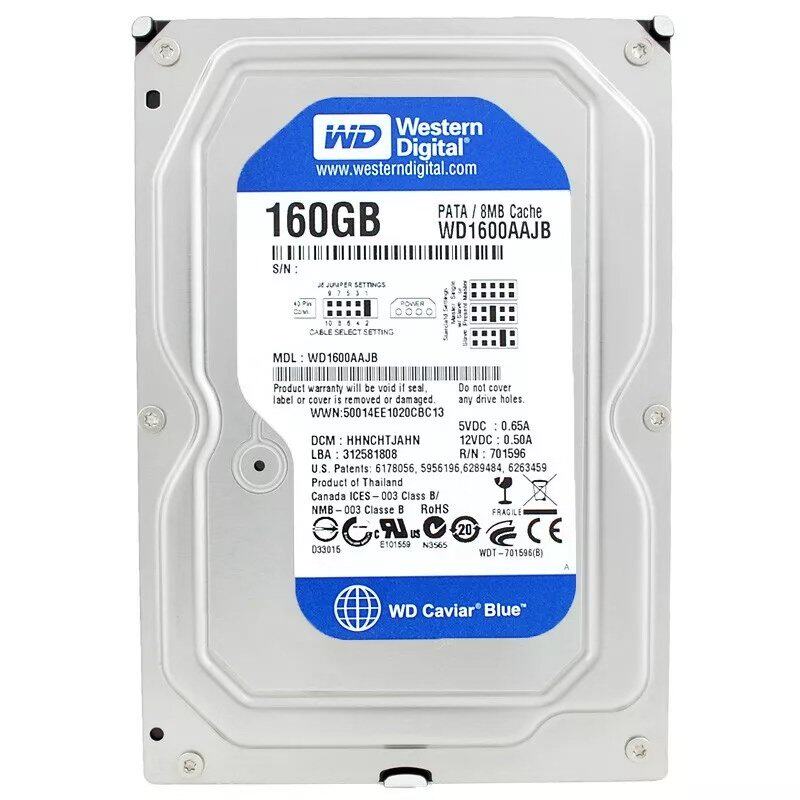 请议价-新全新未拆封 WD/数据 WD1600AAJB 蓝盘