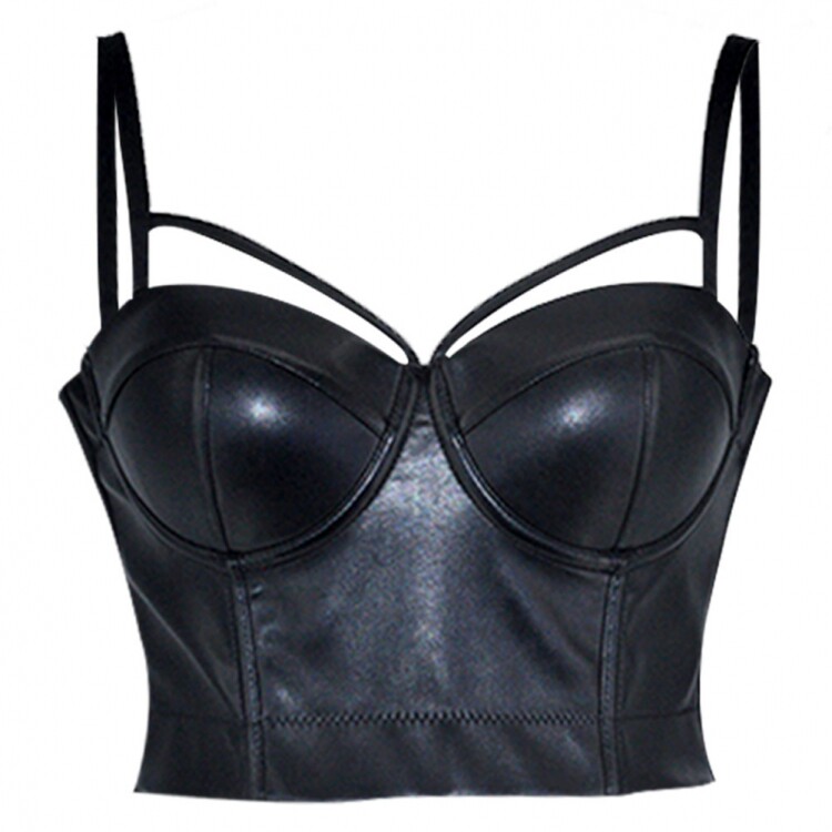 sexy Bra with Cup camisole Gather Underwear Bras Nightclub pu Pilu navel short bra Exorcism 4002in the Lingerie/Men's underwear/Tracksuit , Bra  category - from Buy2taobao.com to provide professional Taobao agent buy service