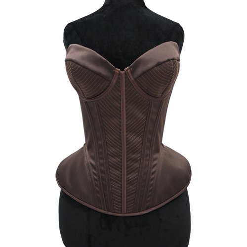 塑身衣荷叶摆显瘦束腰修跨提臀