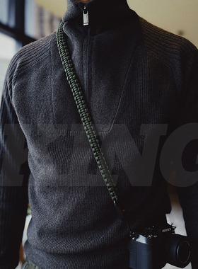 【现货】相机背带（扁带）通用快装扣编织绳款复古富士索尼GR3佳