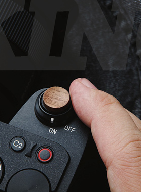 【King原创】索尼快门贴A7CII A6700 A7CR木制按钮贴新款大尺寸贴