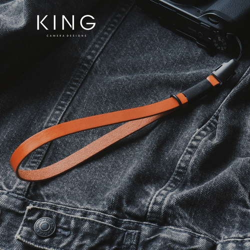 king细牛皮卡扣款复古