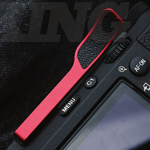 【King原创】索尼A7CII升级版蒙皮指柄A7CR A7c一代通用热靴保护