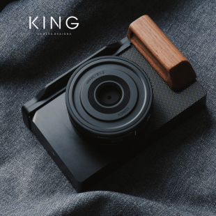 铝合金 适马BF手柄铝合金底座阿卡快装 原木把手 全绒布保护