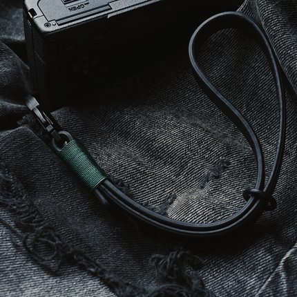 【现货】相机腕带细牛皮卡扣款复古GR3理光GRIIIX黑卡佳能G7X通用