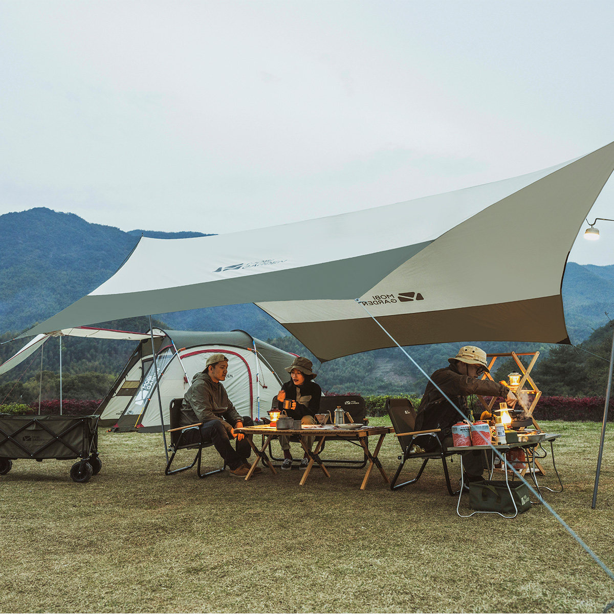 牧高笛精致露营户外便携防晒