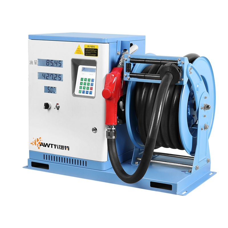 卡維特車載12V24V220V柴油大流量汽油防爆卷盤加油機全自動抽油泵