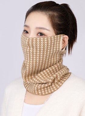 秋冬韩版男女通用百搭款套头围脖