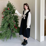 【新款】假两件衬衫连衣裙2601-P145-K238，女装连衣裙，柏妮丝绮