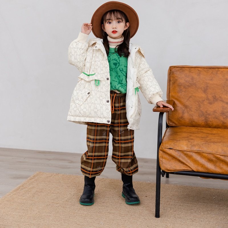 特厚保暖棉服德蒙斯特男女童