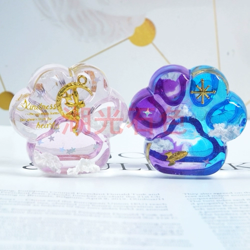 Имитация облака, глина, сделай сам, облако, грязевой кристалл, клей, материал, белая глина, микропейзаж, ювелирный материал ручной работы