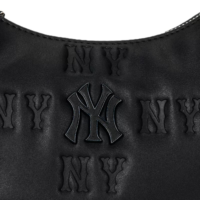 MLB2024女冬季新款户外时尚NY满印运动液下背包3ABQS024N-50BKS