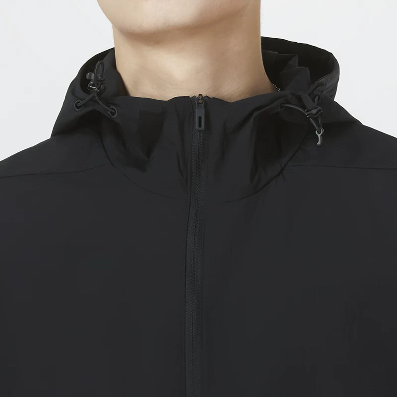 阿迪达斯外套男装2022秋季正品连帽运动服男士薄款防风夹克HE9915