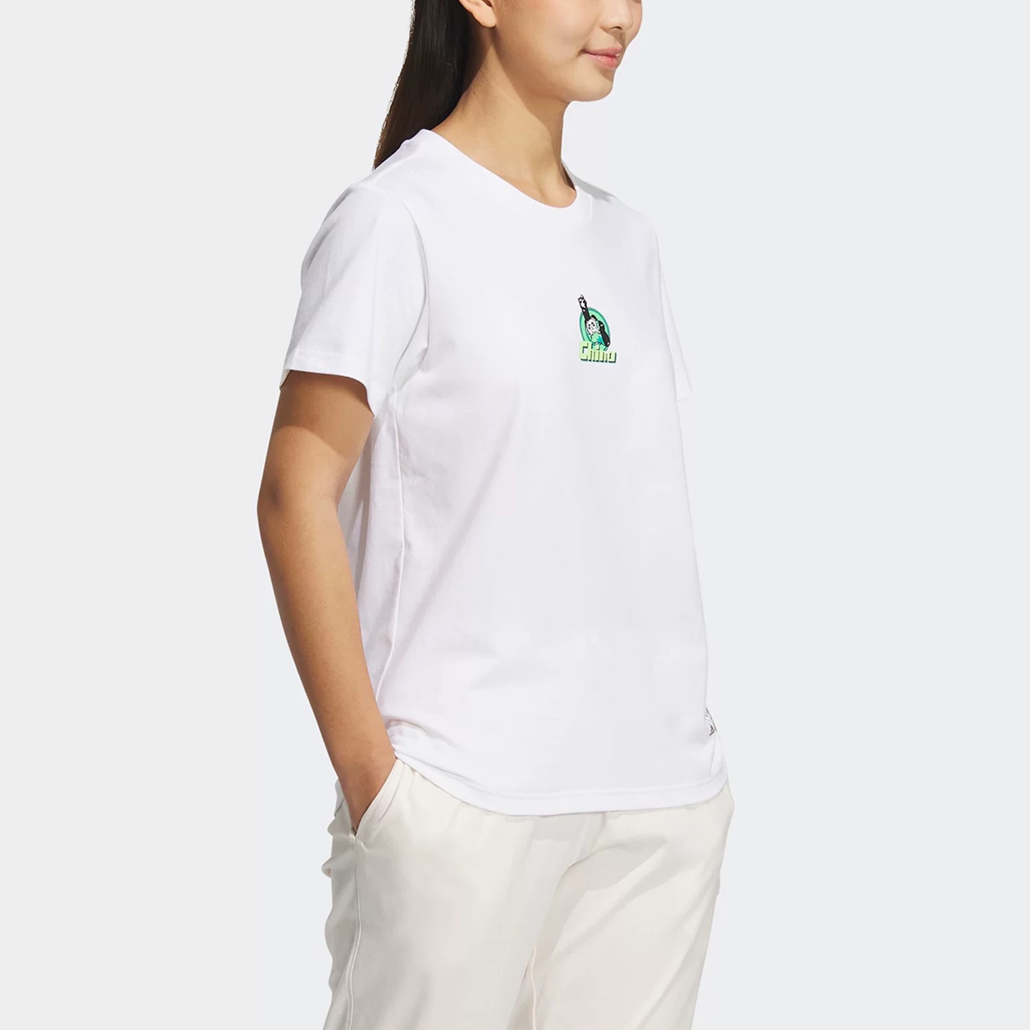 Adidas/阿迪达斯正品2023夏季新款女子时尚透气上衣IP3952