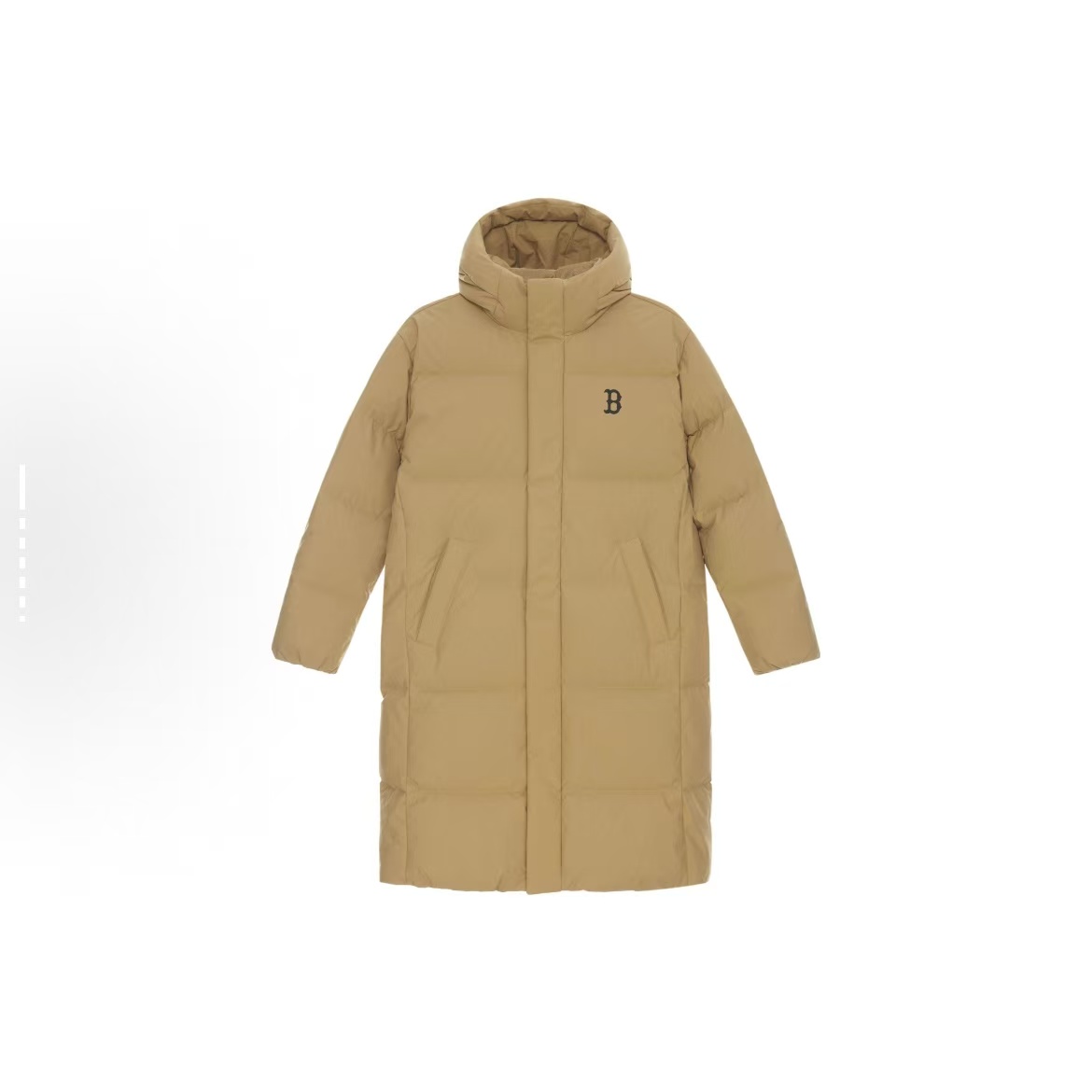 MLB男女情侣中长款连帽保暖羽绒服24冬季新款3ADJB1846-43BGS