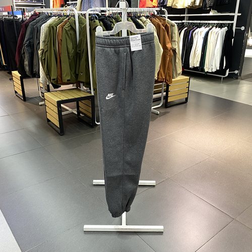 正品耐克男裤春季新款针织加绒卫裤收口休闲运动长裤BV2738-071