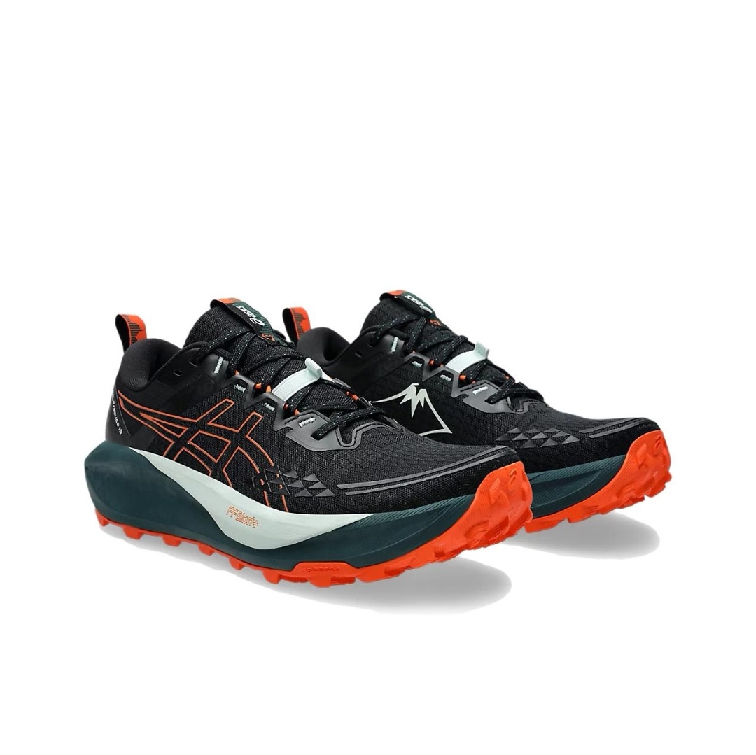 亚瑟士男鞋GEL-TRABUCO 13越野跑鞋运动鞋缓震跑步鞋1011B973-001