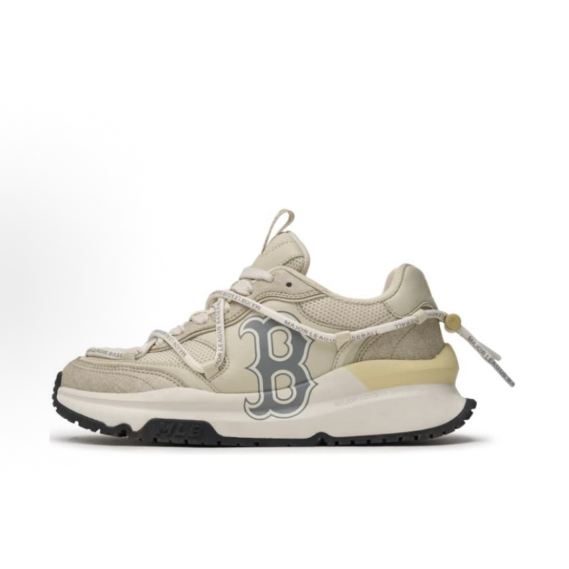 MLB男女情侣款老爹鞋复古休闲鞋厚底增高跑步鞋3ARNCRA4N-43BGS