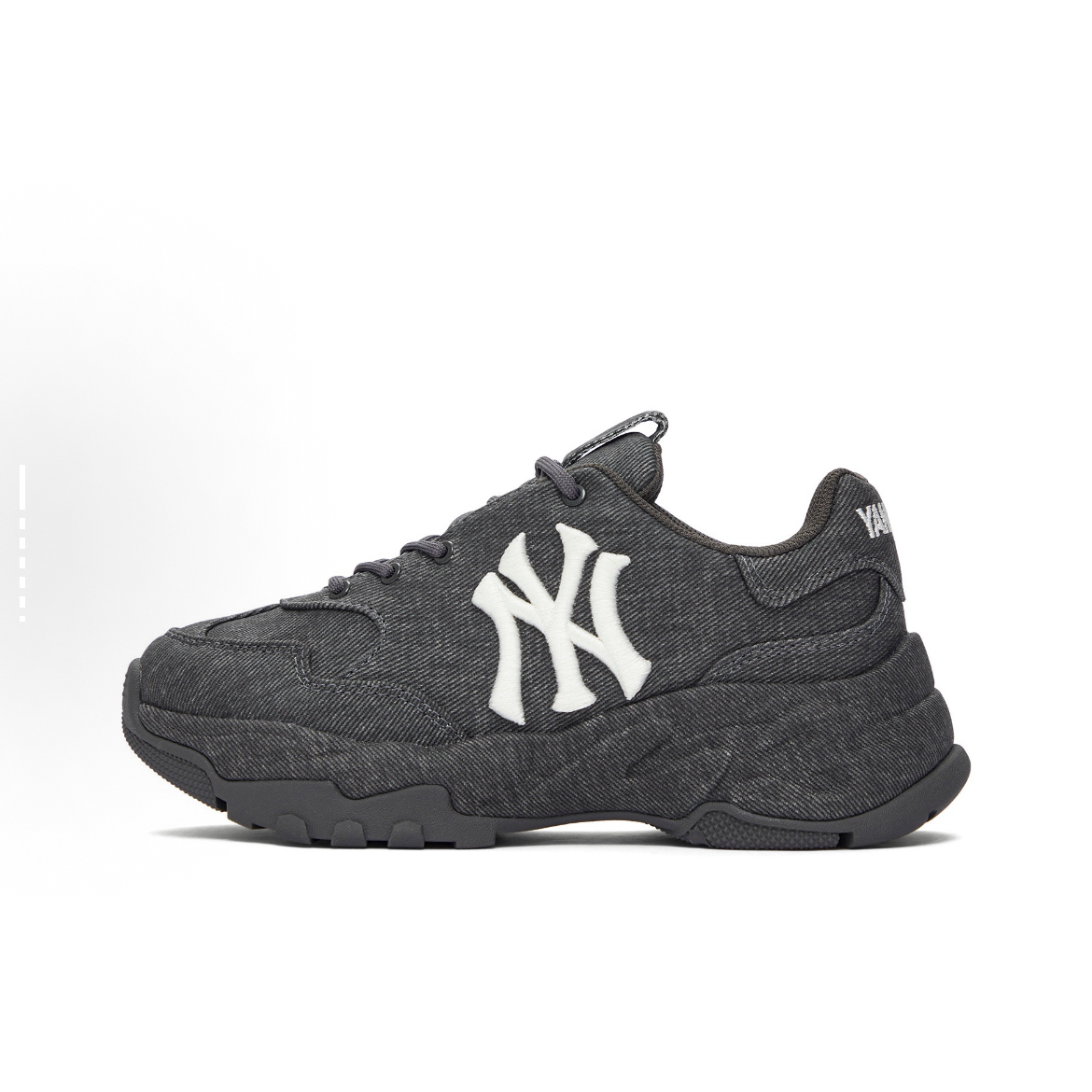 MLB 潮流时尚百搭仿牛仔 舒适柔软 防滑 老爹鞋 3ASHA025N-50GRD