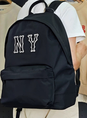 MLB双肩包新款男女包纽约洋基运动包潮流休闲包3ABKM054N-50BKS