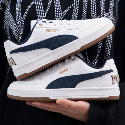 PUMA彪马情侣板鞋男女鞋2024冬季低帮休闲鞋白色运动鞋395082-01