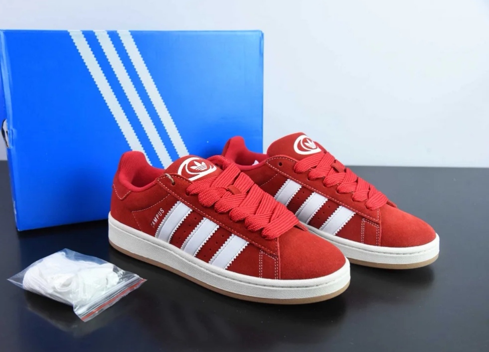 adidas三叶草正品 CAMPUS 00S男女低帮复古运动休闲板鞋H03474