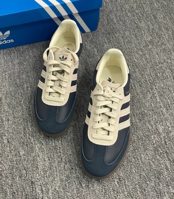 阿迪达斯adidas Originals SAMBA运动鞋黑色运动休闲鞋男女JI3217