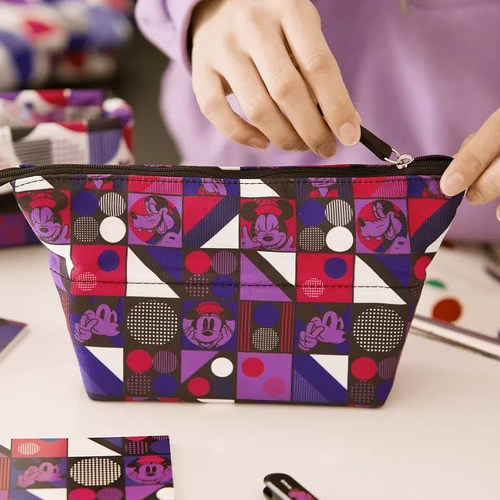 国誉迪士尼大容量翻折笔袋