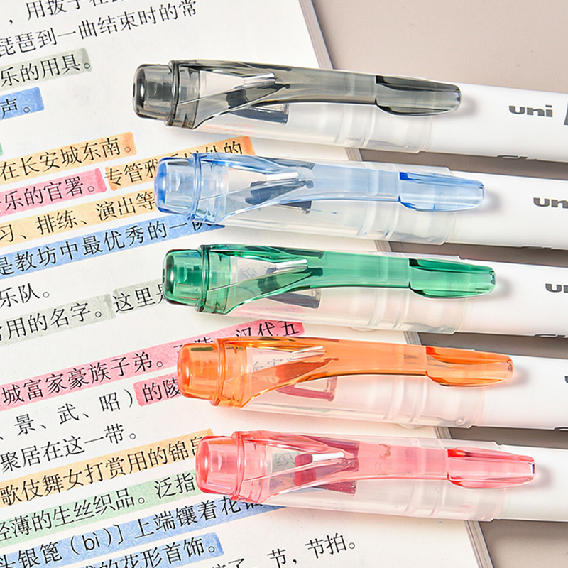 三菱PUS102T荧光双头记号笔