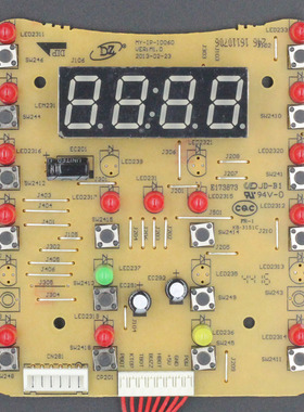 美的电压力锅配件MY-IP-ID060按键板MY-CS5023/PCS5023显示板灯板
