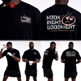 Right Goodnight Oversized Shirt Hook 拳击运动T恤 BOXRAW