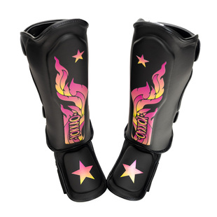 【泰国Yokkao】The Flame Shin Guards 泰拳散打搏击 筋骨 护腿