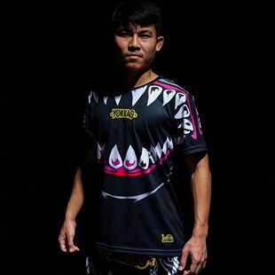 Workout 鲨鱼 Sharknado Shirts 泰拳运动T恤 泰国YOKKAO