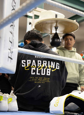 【BOXRAW】Nakatani x Sparring Club 中谷润人 阔版卫衣 连帽衫