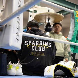 【BOXRAW】Nakatani x Sparring Club 中谷润人 阔版卫衣 连帽衫