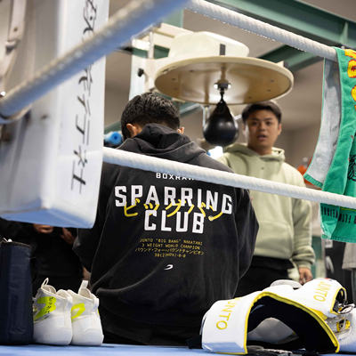 【BOXRAW】Nakatani x Sparring Club 中谷润人 阔版卫衣 连帽衫