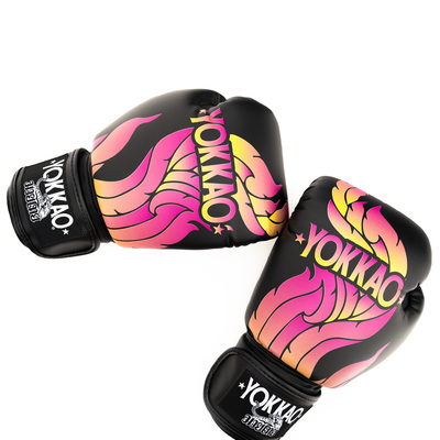【泰国Yokkao】The Flame Boxing Gloves 火焰系列泰拳拳击手套