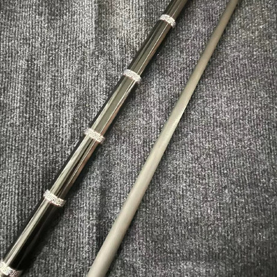 奥斯本黑科技分体杆征途3慢八牙复刻镶嵌银环大头杆03黑八兹图三