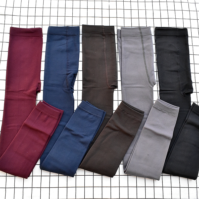 加薄绒九分裤天鹅绒打底裤袜百搭