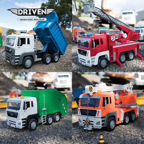 driven工程车回收可喷水仿真玩具