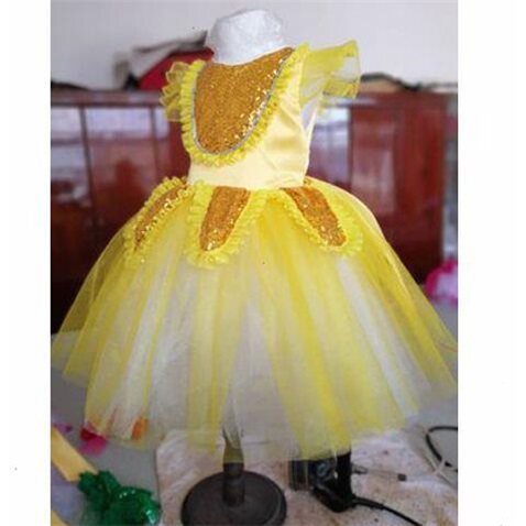 小荷风采花儿朵朵向太阳舞蹈服装儿童表演演出舞台服向日葵舞蹈裙