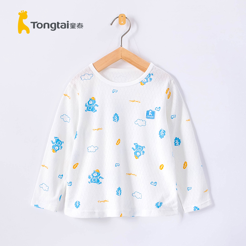 童泰夏季长袖薄款宝宝上衣