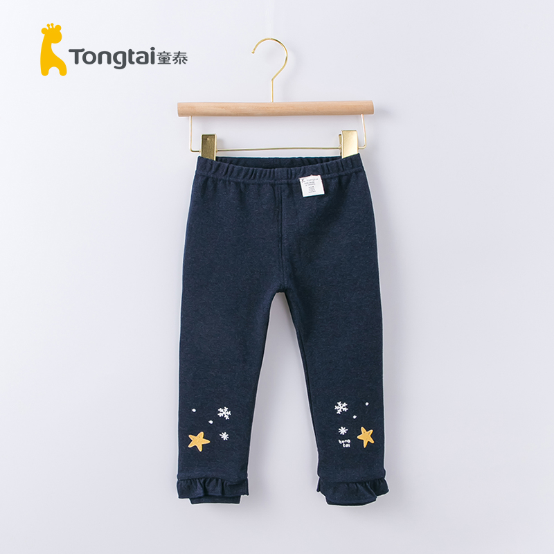 童泰女孩子春季打底长裤