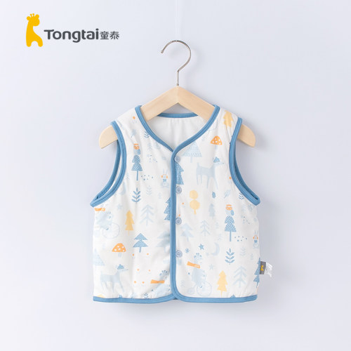童泰春秋季薄棉服马甲