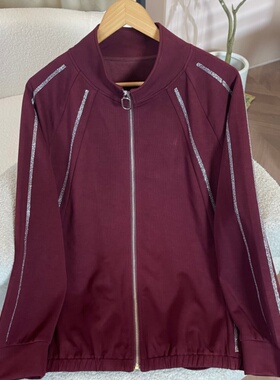 PWD33427【仅外套】春季新款休闲运动大码女装【衣长68】